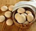 Italian amaretti cookies