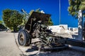 Italian anti-tank gun, from the second world war