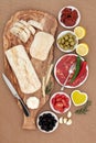 Italian Antipasti Royalty Free Stock Photo