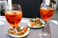 Italian Apero with Aperol Spritz