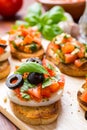 Italian Appetizer Bruschetta