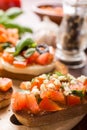 Italian Appetizer Bruschetta