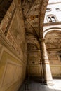 Italian Architecture. Ornate courtyard of Palazzo Vecchio in Florence