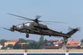 Italian Army Esercito Italiano Agusta A129 Mangusta attack helicopter Royalty Free Stock Photo