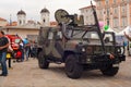Italian army military truck