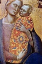 florence art museum mother with child Royalty Free Stock Photo