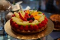 Italian bakery food tradition. Creative gourmet pastry