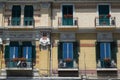 Italian balconies Royalty Free Stock Photo