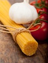 Italian basic pasta ingredients