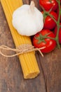 Italian basic pasta ingredients