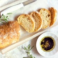 Italian bread Ciabatta Royalty Free Stock Photo