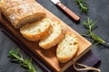 Italian bread Ciabatta Royalty Free Stock Photo