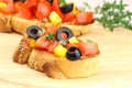 Italian bruschetta Royalty Free Stock Photo