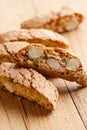 Italian cantuccini cookies Royalty Free Stock Photo