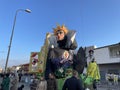 Italian Carnival at Villa Literno in Campania, Italy