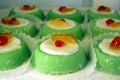 Italian cassata sicilian dessert Royalty Free Stock Photo