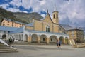 Italian cities, towns and villages-Cuneo,Santuario di Sant`Anna di Vinadio Royalty Free Stock Photo