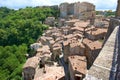 Italian city rooftops Royalty Free Stock Photo