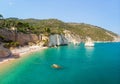 Italian coast - Baia delle Zagare beach, Gargano and Faraglioni di Puglia