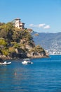 Italian Coast of the Ligurian Sea. Portofino, Italy
