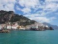 Italian coast line Amalfi