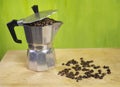 Italian coffee maker Royalty Free Stock Photo