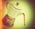 Italian coffee maker Royalty Free Stock Photo