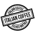 Italian coffee rubber stamp