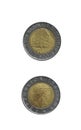 Italian coins: old 500 lire