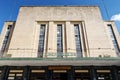 Italian colonial art deco old cinema building in asmara eritrea