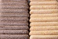 Italian Cookie Savoiardi Tiramisu Biscuits Top View Background Pattern Royalty Free Stock Photo