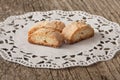 Italian cookies - cantucci Royalty Free Stock Photo