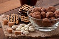Italian cookies Florentino Royalty Free Stock Photo