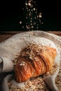 Italian croissant with cereals