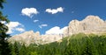 Italian Dolomites landscape Royalty Free Stock Photo