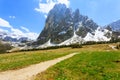 Italian dolomites landscape. Royalty Free Stock Photo