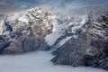 Italian Dolomites, Stelvio pass and Ortler landscape in south Tyrol, Italy