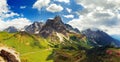 Italian Dolomiti - nice panoramic view