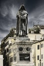 Giordano Bruno statue in Campo de\' Fiori, Rome