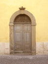 Italian door Royalty Free Stock Photo