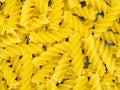 Italian dried yellow pasta