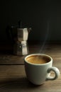 Italian espresso coffee Royalty Free Stock Photo