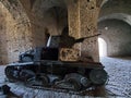 Italian Fiat F6/40 Tank in Gjirokaster, Albania