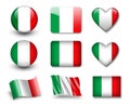 The Italian flag