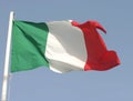 Italian flag Royalty Free Stock Photo