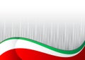 Italian flag Royalty Free Stock Photo