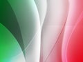 Italian Flag Mac Background Royalty Free Stock Photo