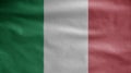 Italian flag waving in the wind. Close up of Italy banner blowing national day Royalty Free Stock Photo