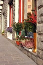 Italian flowered street