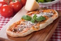 Italian foccacia bread Royalty Free Stock Photo